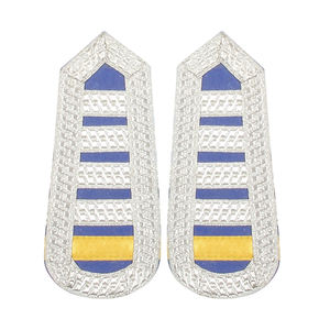 NANBA GROUP Eco-Friendly Embroidered Shoulder Epaulets Pin Badges Boards Model NG-3585 for Pilot Uniform <b>Accessories</b> (Fashion - Product Image 5