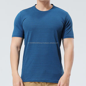 เสื้อยืดเปล่าแบบแห้งเร็ว พิมพ์โลโก้ได้ ไซส์ XS-XL สำหรับผู้ชาย ปี 2026 - Product Image 1