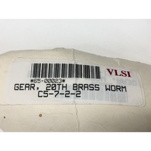 VLSI 65-00023 GEAR, 20TH BRASS WORM, C5-7-2-2 - อุปกรณ์และชิ้นส่วนเซมิคอนดักเตอร์มือสองระดับโลกที่เชื่อถือได้ - Product Image 3