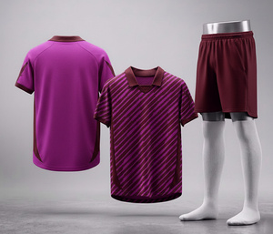Uniforme Profesional de Fútbol con Impresión por Sublimación Completa |   Tallas para Hombres, Mujeres y Jóvenes |   Ropa Deportiva Ligera de Secado Rápido para Entrenamiento - Product Image 5