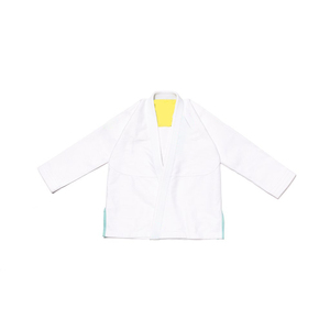 Kimono Tradicional a Rayas de Manga Larga Unisex en Mezcla de Algodón para Todas las Temporadas - Product Image 2