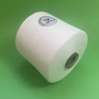 Hilo de Poliéster Brillante de Alta Tenacidad, Fibra Corta de Poliéster para la Fabricación de Hilos de Coser Industriales