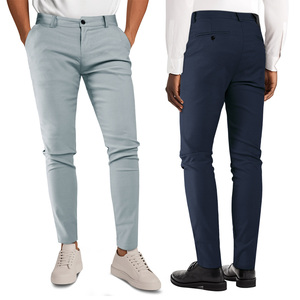 Men's Outdoor Sports Pants Popular Hot Casual Spring New Slim Straight Leg <b>Elastic</b> Waist Closure New Design - Product Image 3