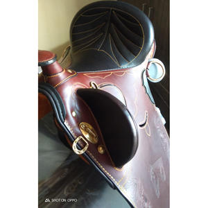 Selles australiennes importées en cuir anglais et siège de vache sefton avec raccord complet en laiton avec accessoires dollar 75 - Product Image 5