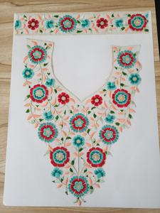 Custom Woven Fabric Tissue Embroidery <b>Patches</b> Iron-<b>On</b> <b>Sew</b> Logo Badge High Quality Personalized Honey Lace Brand <b>Patch</b> - Product Image 6