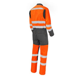 SALUBRIOUS SPORTS Unisex Cotton Breathable Workwear <b>Construction</b> <b>Overalls</b> Navy Fireman Coverall - Product Image 5
