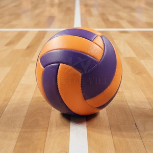 Balón de Voleibol Profesional de PVC - Ligero y Suave al Tacto, Balón de Entrenamiento de Alta Calidad para Escuelas/Clubes - Product Image 3
