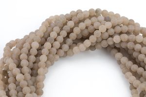 Perles de jade naturelles rondes et lisses, perles de jade en vrac pour la création de bijoux, bracelets et colliers DIY, fournisseur de pierres précieuses en gros - Product Image 4