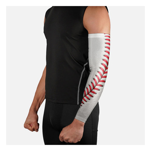 Color Unisex <b>Compression</b> <b>Arm</b> <b>Sleeves</b> For Cycling Gym & Running Tight Fit Sweat Absorbing Compressed <b>Arm</b> <b>Sleeve</b> - Product Image 6