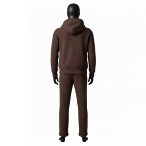 Conjuntos Deportivos de Invierno Personalizados de 2 Piezas, Estilo Urbano, Felpa Francesa, 100% Algodón, Unisex, Corte Regular, Pantalones y Sudaderas con Capucha - Product Image 3