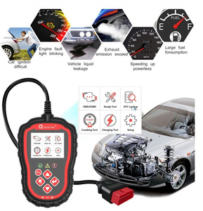Lector de Códigos OBDII para Autos, Escáner de Diagnóstico Automotriz, Herramienta para Vehículos - Product Image 1