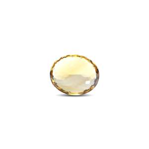 Natural Citrine Loose Gemstone 19.2 Carat Certified Wholesale Yellow Rough 10-12mm - Product Image 2