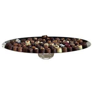 Bandeja de Lujo para Servir Chocolate, Venta Directa de Fábrica, Exhibición de Postres, Regalo Elegante para Eventos y Ocasiones Especiales - Product Image 5
