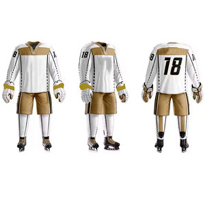 Ice Hockey Uniform Premium <b>Athletic</b> Fit Ice Hockey Uniform Soft Breathable Material For Ice Hockey Players - Product Image 6