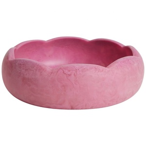 Bol à salade ovale moderne en résine, taille personnalisable, logo en relief, vaisselle jetable multicolore, vaisselle pour soupe, nourriture, polie, fêtes, nourriture - Product Image 5