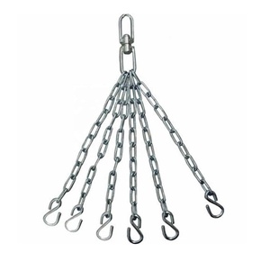 Sac de boxe de haute qualité boxe MMA Arts martiaux cuir robuste PU acier chaînes suspendues PVC Logo formation Taekwondo - Product Image 2