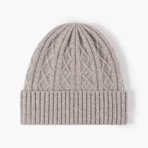 Bonnet d'hiver unisexe en acrylique 100% imperméable, style streetwear premium, ajustable, avec broderie personnalisée, bord côtelé, vente en gros OEM - Product Image 3