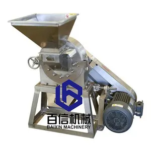 Mesin penggiling tepung kunyit, kapasitas kinerja tinggi mesin pembuat debu bawang putih cabai biji jagung