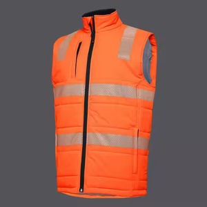Gilet de sécurité réfléchissant de haute qualité pour hommes, personnalisable avec logo, prix d'usine, vêtement de travail de protection, vente en gros 2026 - Product Image 2