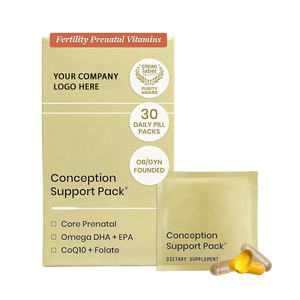 Suministro Directo de Fábrica, Vitaminas Prenatales para la Fertilidad, Paquete de Apoyo a la Concepción, Suplemento para la Salud Reproductiva Femenina - Product Image 1