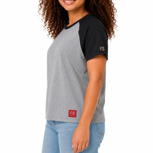T-shirt décontracté pour femme, coupe ample, style relaxé, tissu respirant et look moderne, idéal pour le quotidien et la rue - Product Image 5