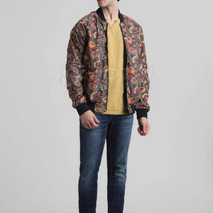 Chaqueta Bomber Premium para Hombre, Ligera, con Cierre Frontal, Informal, para Invierno, con Logotipo Personalizado, Resistente al Viento, Suministro al por Mayor de Fábrica - Product Image 4