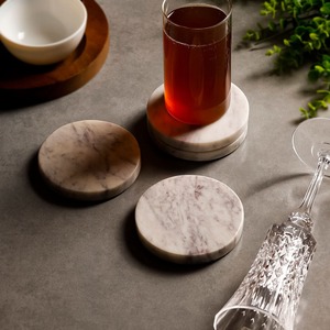 Juego de Posavasos de Mármol Más Vendido con Protección de Mesa Única, Duradera y Elegante para Tazas de Café, Disponible para la Venta - Product Image 4