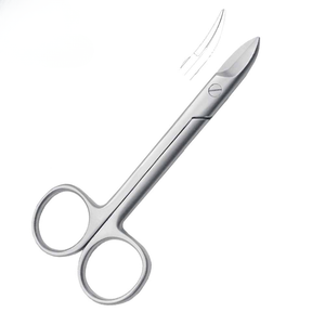 RAICES Enterprises Tijeras Bridges Super Cut Curvas Dentadas para Corte de Coronas, Corte de Alambre en Ángulo Universal y Ligaduras Ortodónticas - Product Image 1