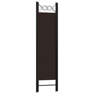 ฉากกั้นห้องสีน้ำตาล 3 บาน ขนาด 47.2"x70.9" ฉากกั้นและพาร์ติชั่นสวยงามสำหรับตกแต่งบ้าน - Product Image 4