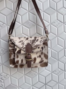 Nouveau Sac Bandoulière Designer en Cuir de Vachette Western, Sac à Main Élégant en Peau de Bœuf, Style Bohème, Grande Vente, Sac Multi-usages pour Femme - Product Image 3