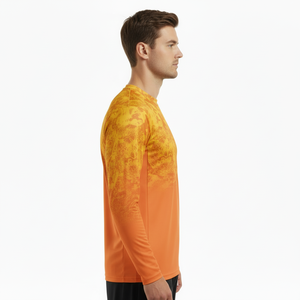 Chemise de pêche et de chasse pour hommes, camouflage, manches longues, séchage rapide, respirante, pour les voyages en plein air et le camping, UPF 50+, grande taille - Product Image 4