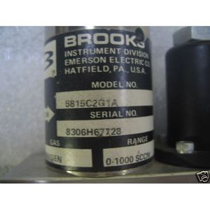 Contrôleur de débit de gaz Brooks modèle 5815C2G1A, O2 - Équipement et pièces semi-conductrices de renommée mondiale chez Trusted Global - Product Image 3