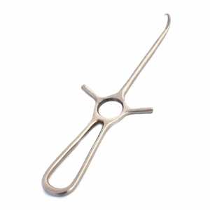 Retractor Quirúrgico Ortopédico de Acero Inoxidable Manual Reutilizable con Gancho para Huesos - Product Image 1