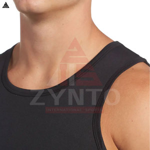 Nouveaux débardeurs de sport pour hommes en gros – Les meilleurs débardeurs personnalisés pour hommes, débardeurs de musculation, débardeurs de fitness pour la gym - Product Image 5