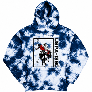 <b>Black</b> White Tie <b>Dye</b> Winter Hoodie Pullover Hooded Sweatshirt with Side Pockets Midweight Loose Fit Men Women Tracksuit Top - Product Image 3