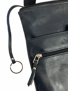 Sacs à main pour femmes sur mesure en gros, sacs à bandoulière en cuir souple texturé pour femmes avec sac à bandoulière en cuir véritable - Product Image 5
