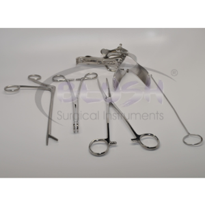 Orthopedic Surgical Instruments Kit Sponge Forceps Stainless Steel Manual Mithieu IUD L M Graves Set 10 <b>Blush</b> Surgical - Product Image 5