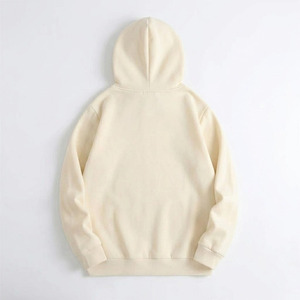 Sweat à capuche épais en molleton polyester/coton pour homme, motif uni automne, imprimé numérique, logo personnalisé OEM de haute qualité - Product Image 4