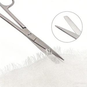3PCS 14cm Straight Spencer Suture Scissors Ergonomic Grip for Precise Stitch Removal Dental General Surgical By <b>Blush</b> Surgical - Product Image 6