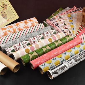 Youyang thân thiện với môi dùng một lần giấy dầu Silicone CuộN chịu nhiệt & không thấm mỡ giấy gói thực phẩm có thể tái chế 40 gam/mét - Product Image 1