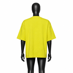 เสื้อยืดโอเวอร์ไซส์ผ้าคอตตอนหนานุ่มปักโลโก้คริสตัล  ทรงหลวมสไตล์สตรีทแวร์ฮิปฮอป สีเขียวนีออน  สำหรับผู้ชายและผู้หญิง  ลายกราฟิก - Product Image 2