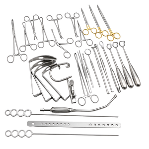 Ensemble d'instruments d'tonsillectomie Ariston International de 30 pièces pour la chirurgie ORL des adénoïdes et des tonsils, certifié CE ISO13485, usage clinique - Product Image 2