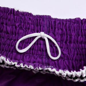 กางเกงมวยไทยผ้าซาตินพิมพ์ลายดีไซน์ใหม่คุณภาพสูง ยืดหยุ่น ระบายอากาศ แห้งเร็ว มีสีให้เลือกตามสั่ง - Product Image 5