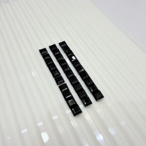 พลอยออนิกซ์สีดำธรรมชาติทรงสี่เหลี่ยมขนาด 5x5 มม. น้ำหนัก 38.5 กะรัต ขัดเงา สำหรับทำเครื่องประดับ - Product Image 5