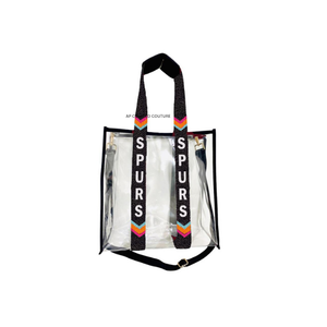 Bolsos Transparentes con Cuentas de Moda, Personalizados, Aprobados para Estadios, Última Moda en Bolsos con Cuentas, Elegantes, con Asas, de Alta Calidad, AP CURATED COUTURE - Product Image 4