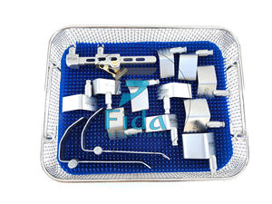 ชุดไมโครโฟนรั้งทรวงอกเครื่องมือผ่าตัดออร์โธปิดิกส์คู่มือดูแลสุขภาพสำหรับการผ่าตัด ISO13485สเตนเลส - Product Image 6