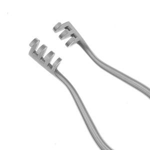 Écarteur chirurgical Weitlaner auto-fixant en acier inoxydable, 6 1/2 pouces, à bout arrondi, 3x4 dents, instrument manuel - Product Image 3