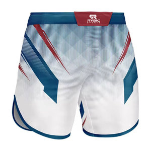 Latest Design Men MMA Shorts Custom Gym Sportswear With Stretch Fabric And <b>Athletic</b> Movement - Product Image 1