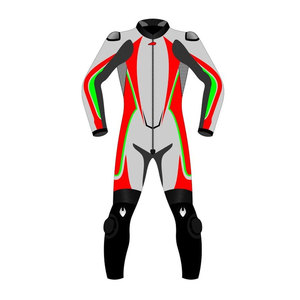 Combinaison de course en cuir pour moto, 1 pièce, sur mesure, pour la course sur piste, la descente et la piste plate, fabriquée au Pakistan - Product Image 2