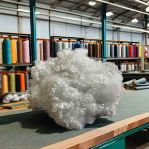 PSF GRS 100% Poliéster, Fibra Corta 7D HCS Blanca, Siliconada, Hueca y Conjugada, Material de Relleno para Juguetes de Peluche y Textiles para el Hogar VIKOHASAN - Product Image 1